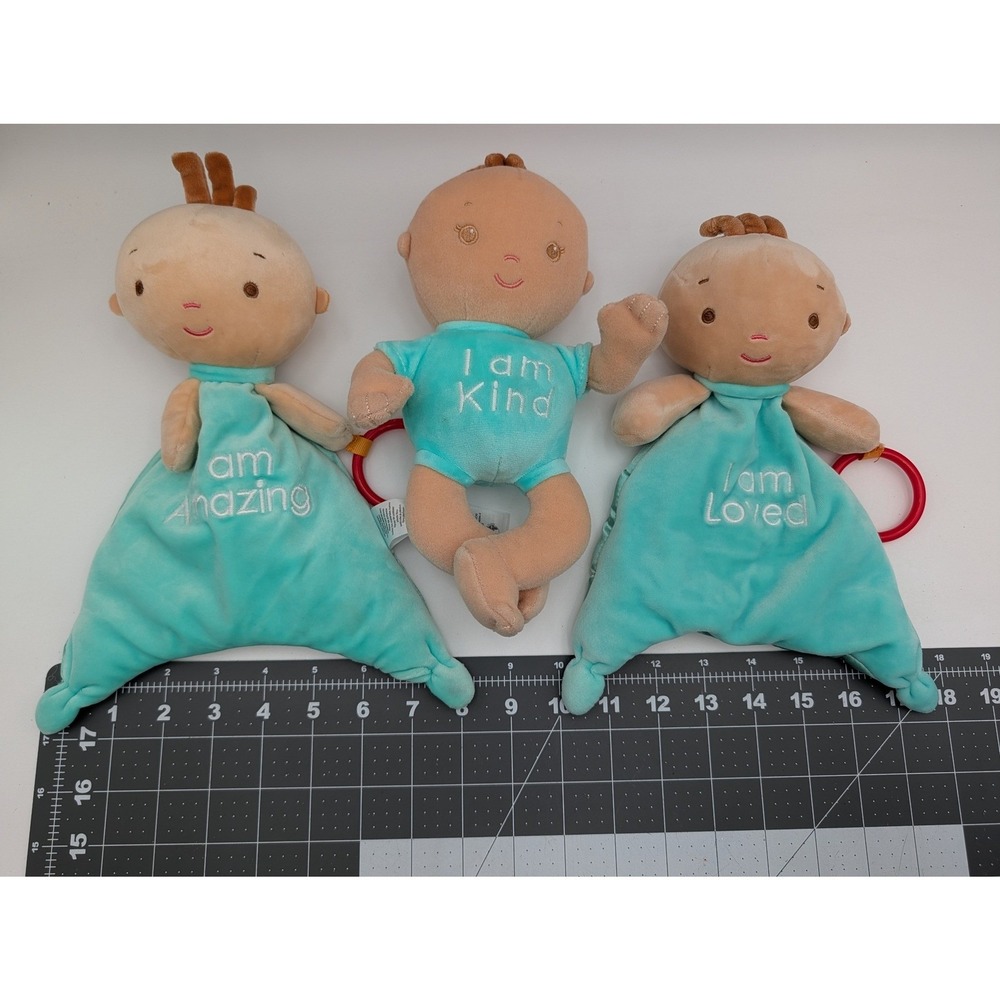 Kids For Culture Positive Pals I Am Kind Amazing Plush Baby Doll Lovey Rashti